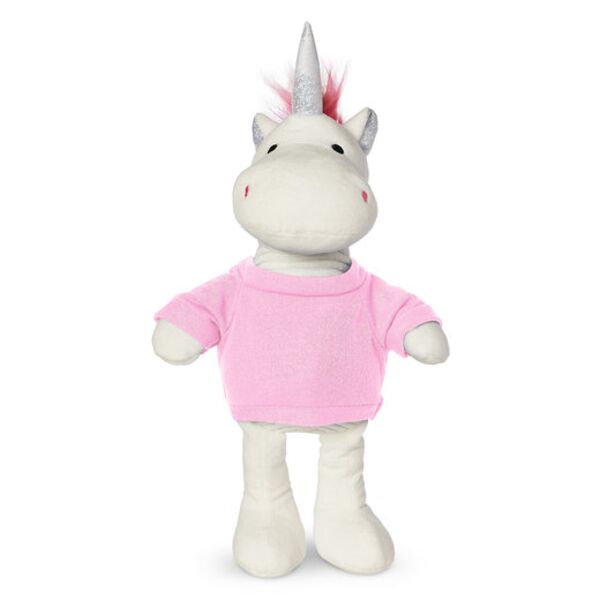 8.5" Plush Unicorn With T-Shirt Thumbnail