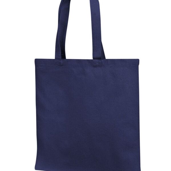Cotton Canvas Tote Bag With Self Fabric Handles Thumbnail