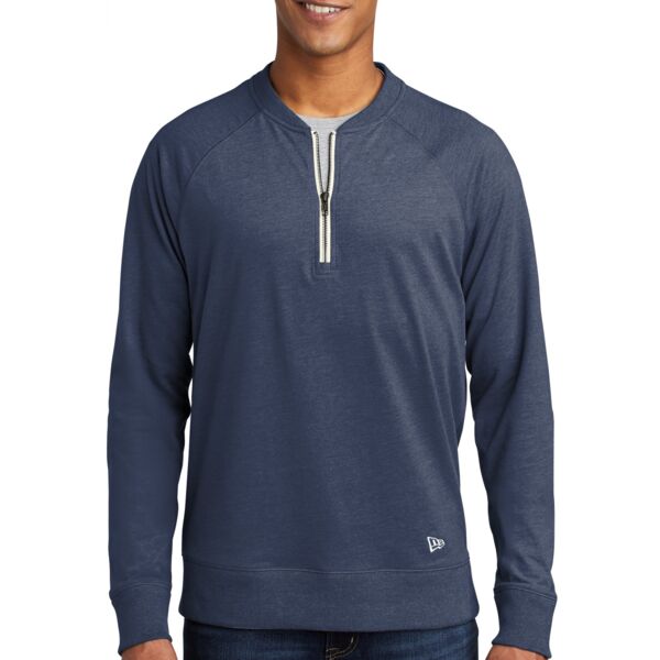® Sueded Cotton Blend 1/4 Zip Pullover Thumbnail